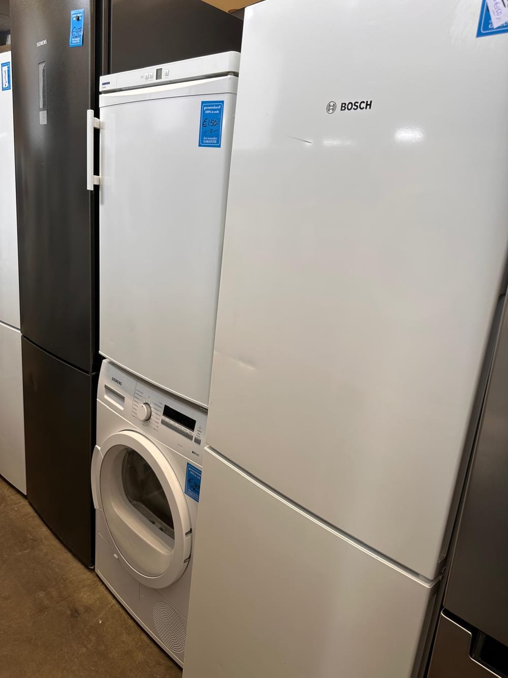 Tweedehands Bosch koel-vriescombinatie in de winkel
